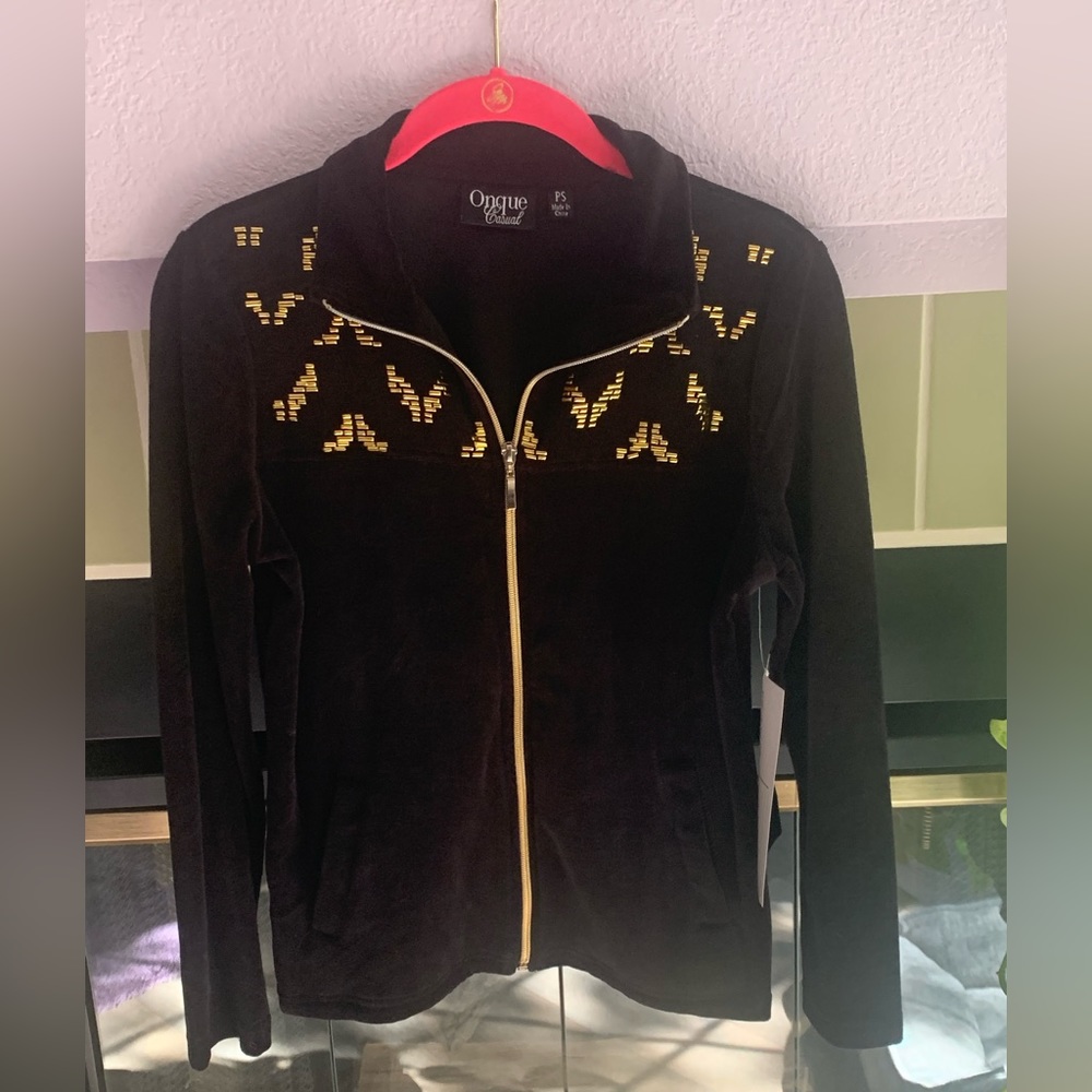 ONQUE CASUAL EMBELLISHED JACKET (PS)🖤NWTI